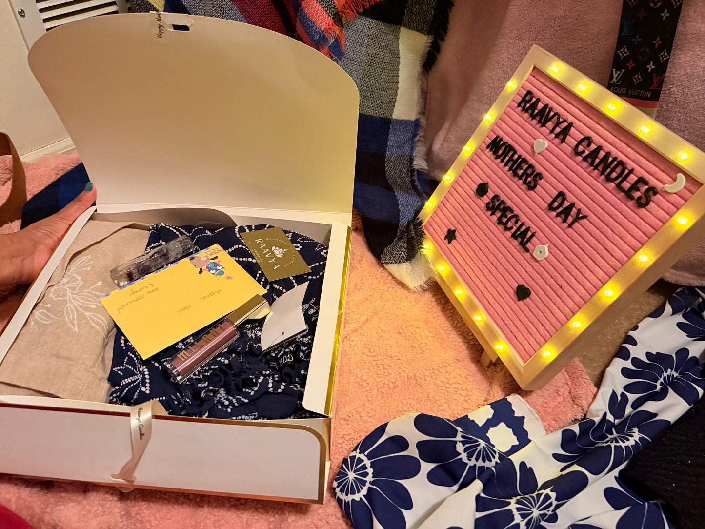 Customized Lux Gift Basket